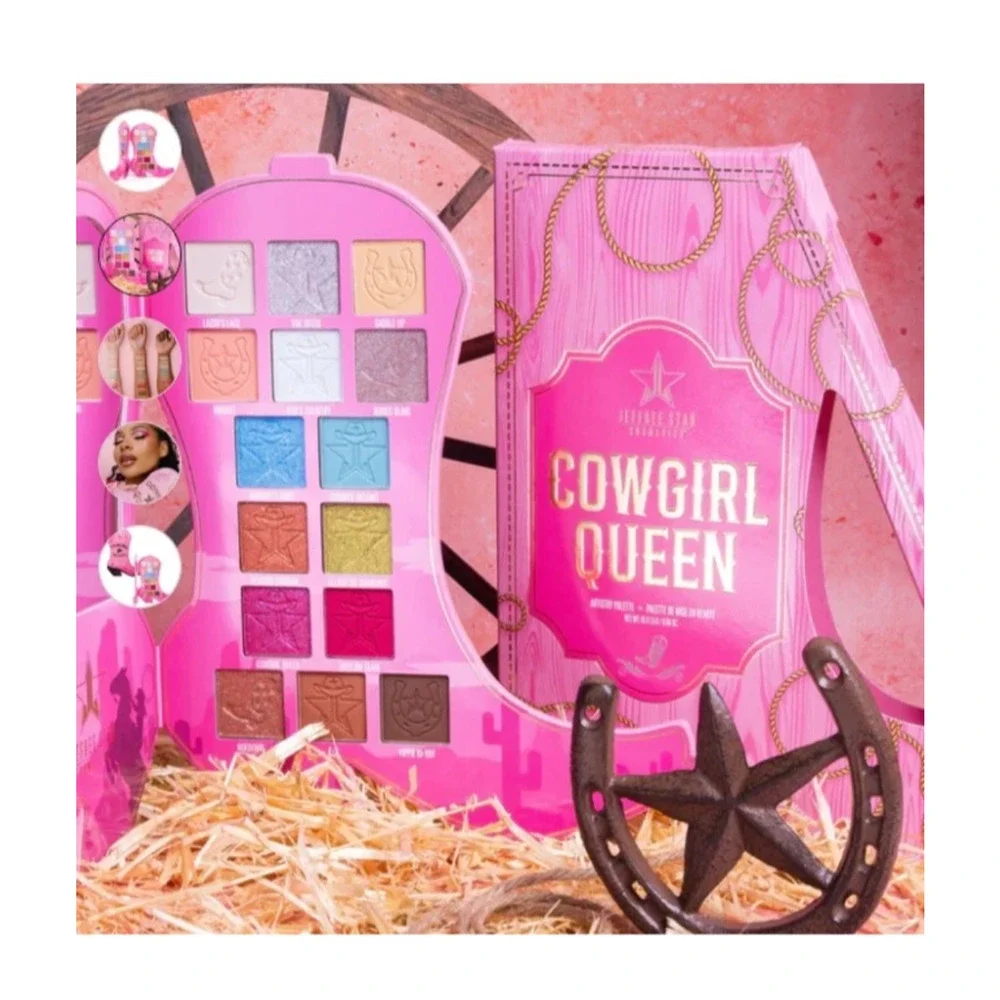 Jeffree Star Cosmetics Cowgirl Queen‎ Artistry Palette NEW Sealed 15 Pan